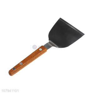 Top selling stainless steel cooking spatulars with wooden handle