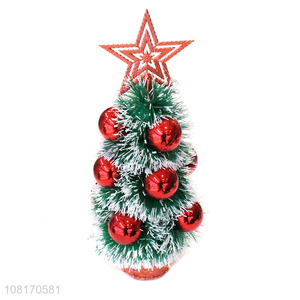 Hot selling mini <em>Christmas</em> <em>tree</em> festival desktop decoration