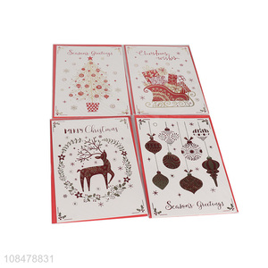 Hot selling custom <em>Christmas</em> greeting <em>cards</em> festival <em>cards</em>