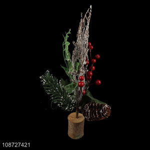 Good quality artificial <em>Christmas</em> tree ornaments <em>Christmas</em> table centerpices