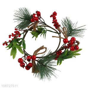 Hot sale <em>Christmas</em> garland artificial red berry garland for <em>Christmas</em> decor