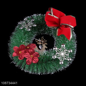 Good quality artificial <em>Christmas</em> wreath garland for front door decoration