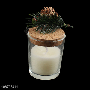 China products glass jar candle perfumed <em>scented</em> candle for home décor