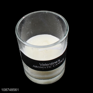 Wholesale glass jar andle <em>scented</em> candle aromatic candle for bedroom
