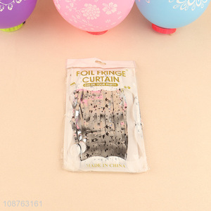 China products 1.2m party decoration foil fringe <em>curtain</em> for sale