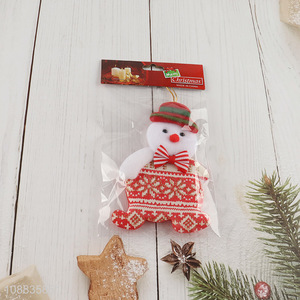 China products snowman shaped xmas tree christmas hanging ornaments