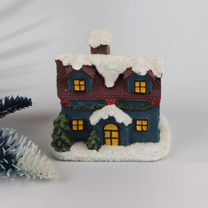 High quality resin <em>Christmas</em> village house <em>Christmas</em> ornaments