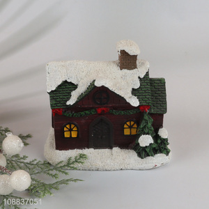 New product resin <em>Christmas</em> village scene house <em>Christmas</em> gifts