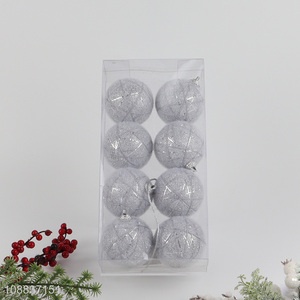 Factory price 8pcs <em>Christmas</em> balls ornaments for <em>Christmas</em> tree decor