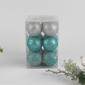 Hot selling 12pcs <em>Christmas</em> balls <em>Christmas</em> tree hanging ornaments