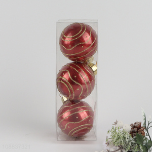 High quality 3pcs <em>Christmas</em> balls <em>Christmas</em> ornaments Xmas tree decor