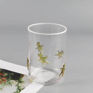 Online wholesale <em>christmas</em> series glass water cup drinking cup