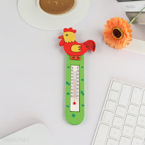 Good quality cartoon rooster thermometer fridge magnet for kids