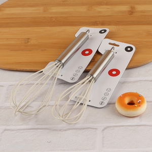 Most popular kitchen gadget manual egg whisk for home restaurant